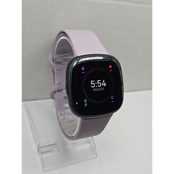 Fitbit Sense 2 FB521 Smartwatch Tested Works Heart Rate SpO2 Sleep - No Charger - Picture 3 of 11